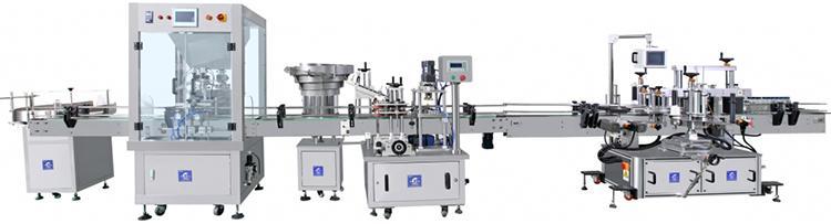 Máquina llenadora de cremas completamente automática