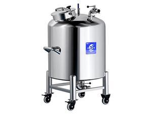 Depósito acumulador de acero inoxidable sellado